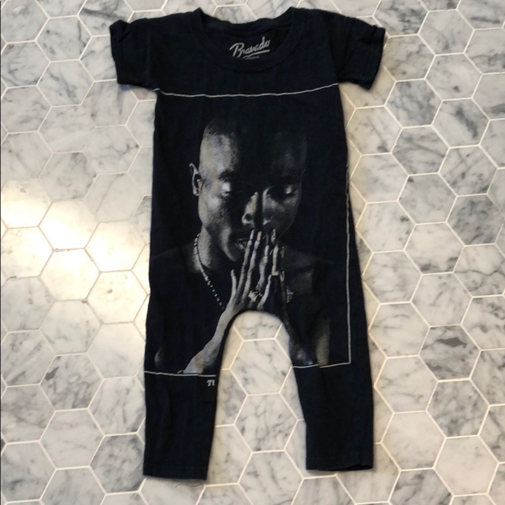 Tupac onesie